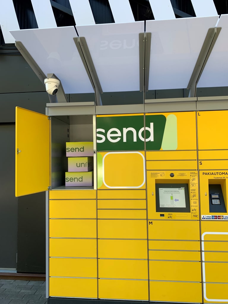 Unisendi XL pakiautomaadi kapp